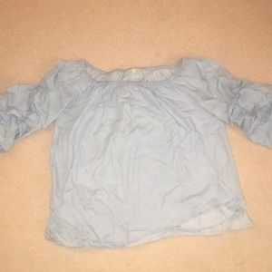 Off the shoulders cotton top